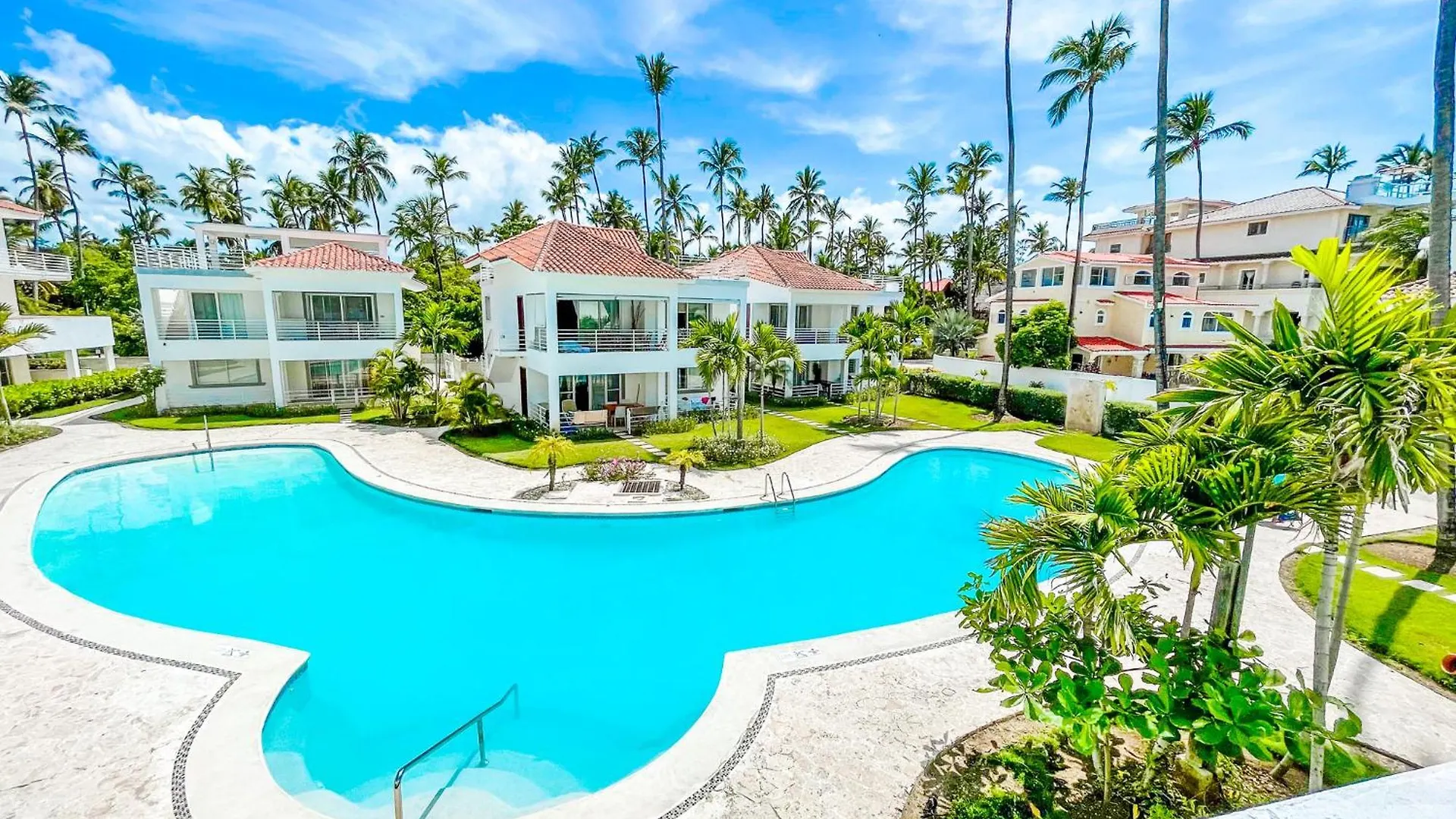 ***** Hotel Resort Tropical Villas Beach Club And Spa Bavaro Beach Homes With Wifi Parking Bbq Punta Cana Dominican Republic